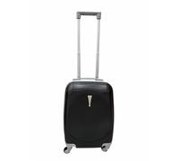 Hardshell Luggage Set, ABS Material, 4 Wheels, Telescopic Handle and Grip, Combination Lock, 4 Size Options, Lightweight, Comfortable Structure, Zipper Opening, Interior Lining (BLACK, XS)