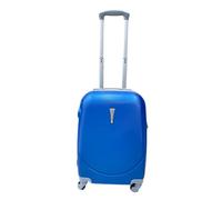 Hardshell Luggage Set, ABS Material, 4 Wheels, Telescopic Handle and Grip, Combination Lock, 4 Size Options, Lightweight, Comfortable Structure, Zipper Opening, Interior Lining (PEARBLUE, S)