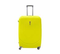 Hardshell Luggage Set, ABS Material, 4 Wheels, Telescopic Handle and Grip, Combination Lock, 4 Size Options, Lightweight, Comfortable Structure, Zipper Opening, Interior Lining (YELLOW, L)