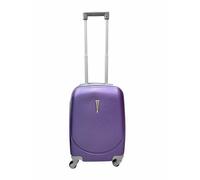 Hardshell Luggage Set, ABS Material, 4 Wheels, Telescopic Handle and Grip, Combination Lock, 4 Size Options, Lightweight, Comfortable Structure, Zipper Opening, Interior Lining (PURPLE, XS)