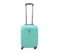 Hardshell Luggage Set, ABS Material, 4 Wheels, Telescopic Handle and Grip, Combination Lock, 4 Size Options, Lightweight, Comfortable Structure, Zipper Opening, Interior Lining (GREEN, S)