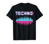 Hardtek Tekno Tekk Festival Freetekno Motif Raver Techno Camiseta