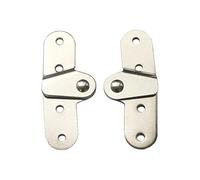 Hardware de bisagras residenciales de servicio pes 1bisagra plegable de acero inoxidable for muebles almacenamiento mesa 1,5 mm grosor