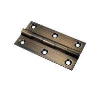 Hardware de bisagras residenciales de servicio pesado 2 Bisagra De 1/1,5/2/2,5/3 Pulgadas For Cajones Muebles, Accesorios Cajas Madera Joyería(Bronze 1.5 inch)