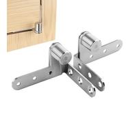 Hardware de la puerta - 5,4 cm Clocchino para puertas secretas, carnage para carne de servicio de acero inoxidable | 2 piezas de confianza 'entrada de la bisagra | '
