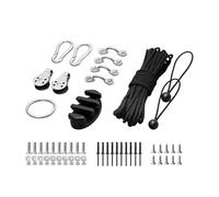 Hardware de Montaje de Kayak - Hardware de Kayak Ojos Bien Tornillos de pozos - Kit de tranvía de Ancla