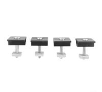 Hardware de montaje de solución sostenible para 30 módulos de 35 mm de grosor (4 abrazaderas medianas de 30 mm)