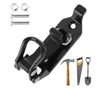 Hardware de montaje para tienda de campaña en el techo: kit de montaje para portaequipajes, juego de soportes seguros, abrazaderas de soporte de carga de 62 libras, componentes de fijación al techo de