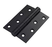 Hardware de puerta, Bisagra for puerta de armario, amortiguador silencioso for dormitorio, Hardware for muebles, 1 Uds.(Black)