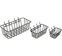 Hardware Dorman 4 - 9845 peggable Juego de cesta de alambre, 3 unidades