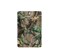 Hardwoods - Juego de 10 tarjetas ambientadoras con estampado de camuflaje verde, hojas colgantes perfumadas para coche, para decoración de coche