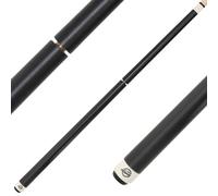 Hardy Break + Jump Black - Taco de billar (3 piezas, incluye taco de saltar, junta rápida, férula de resina extradura, 13,5 mm)