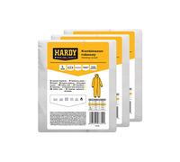 HARDY Overol Desechable Para Pintar de Material Microporoso Categoría III Ropa de Protección Para Seguridad y Salud, Trabajos de Reparación y Construcción Transpirable con Capucha 3 Uds Talla L
