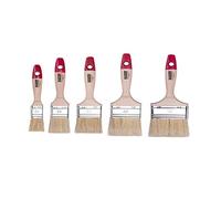 HARDY WORKING TOOLS brochas pintura set de 5 piezas, 1 piezas - 25, 35, 50, 60, 75 mm de ancho, brochas pintura madera, Cepillo de pintura Serie *36*, 18PCS, pinceles pintura set A0285-060100