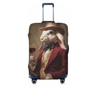 Hare Dressed in Elegant Victorian Attire - Fundas elásticas para equipaje de viaje, a prueba de polvo, resistente a los arañazos, protector de maleta de 22 a 24 pulgadas
