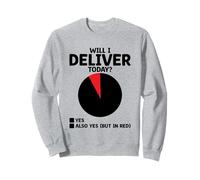 ¿Haré la entrega hoy? Entrega del paquete de Delivery Guy Sudadera