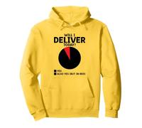 ¿Haré la entrega hoy? Entrega del paquete de Delivery Guy Sudadera con Capucha