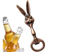 Hare Shape Bottle Opener, Stainless Steel Manual Tool With Decorative Camp