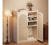 HARELA Armario de Almacenamiento para Router WiFi, Caja de Almacenamiento para Router módem de pie, Almacenamiento Invisible, para hogar y Oficina(White,38.2x23.2x9.8in)