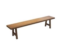 HARELA Asiento del Banco de Madera, Asiento para Cocina, Apoyo para Comedor, Mobiliario de Interior, Banco de Extremo de Cama, para Dormitorio, Entrada, Comedor(120cm/47.2in)