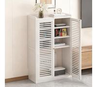 HARELA Caja Oculta para Router WiFi, Gabinete de Almacenamiento Multimedia para el hogar, Almacenamiento Invisible, para el hogar y la Oficina(White A,38.2x23.2x9.8in)