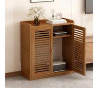 HARELA Caja Oculta para Router WiFi, Gabinete de Almacenamiento Multimedia para el hogar, Almacenamiento Invisible, para el hogar y la Oficina(Brown A,26.4x23.2x9.8in)