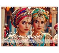 Haremszauber (Wandkalender 2026 DIN A4 quer), CALVENDO Monatskalender: Tauchen Sie ein in die Welt des Osmanischen Reiches und erleben Sie die zeitlose Anmut und Pracht der Haremsdamen des Sultans.