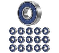 Harewtwy 16 Piezas Profesionales Sin FriccióN ABEC 9 Ruedas de Rodillo de MonopatíN Ejes de Alta PrecisióN con Rodamientos de Repuesto de Acero