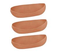 Harewtwy 3 Piezas de Forro para Cestas Colgantes, Accesorio Plegable para Jardineras, Jardineras de Ventana, Fieltro para Aleros de Porche de 91 cm.