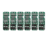 Harewtwy 6 Piezas 3S 20A 18650 MóDulo de Cargador de BateríA de Iones de Litio Placa de ProteccióN PCB 11,1 V 12V 12,6 V MóDulo