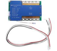 Harewtwy 7S 24V 100A 18650 Paquete de BateríA de Litio Junta Ecualizador PCB LíNea de CinturóN de ProteccióN de Temperatura