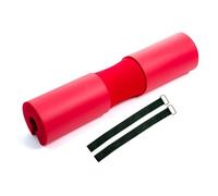 Harewtwy Almohadilla de Levantamiento de Pesas para Soporte de Cuello y Hombros, para Entrenamiento de Cadera, Antideslizante, Equipo de Gimnasio para Culturismo, Color Rojo