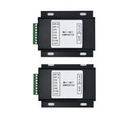 Harewtwy Convertidor Wiegand A IP de 1 Par/Extensor de Señal Wiegand/Reconoce Automáticamente Todos los Formatos WG para Acceso A Larga Distancia en la UE