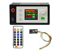 Harewtwy Fuente de Alimentación Regulada de CC SK120S + Kit IR. Convertidor Reductor de CC. Fuente de Alimentación Regulada Ajustable. Módulo de Carga Solar de 7 A y 120 W.