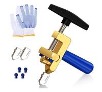 Harewtwy Herramienta Manual para Cortar Azulejos, Alicates para Romper Azulejos de Vidrio, Cortador Manual de Azulejos con 3 Hojas de Acero de Tungsteno.