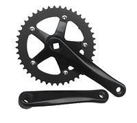 Harewtwy Juego de Bielas de Bicicleta 130BCD 44T 170MM Juego de Bielas de Bicicleta de Carretera de Manivela Soporte Inferior de Pieza de Bicicleta