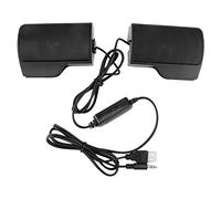 Harewtwy Mini Altavoz PortáTil con Clip USB EstéReo Barra de Sonido Altavoces Clipon para Notebook TeléFono PortáTil Reproductor de MúSica Computadora