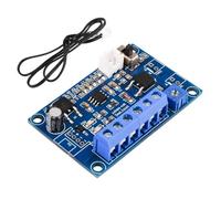 Harewtwy Módulo de Control de Temperatura del Ventilador de 12 V CC, 24 V CC, 4 A. Termostato PWM. Regulador de Velocidad. Regulador de Velocidad Inteligente del Ventilador de CC.
