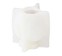 Harewtwy Molde de Silicona para Velas de Granada, Decoración de Chocolate, Yeso, Aromaterapia, Jabón, Arcilla, Bricolaje, Arte, Resina, Molde para Velas L