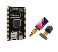 Harewtwy Placa Base STM32H7 + Pantalla de 0,96 Pulgadas + Kit de Lentes OV2640 Placa de Desarrollo STM32H750VBT6 Placa Base Mínima STM32