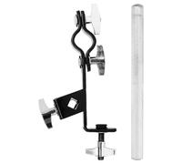 Harewtwy Soporte de Abrazadera para Cencerro, Soporte para Pandereta y Tambor, Clip de Expansión Multifunción para Instrumentos de Percusión