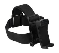 Harewtwy Soporte Universal para Diadema con Soporte para Correa para la Cabeza con Soporte Clip de TeléFono MóVil para TeléFonos Inteligentes Vlog Accesorios