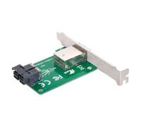 Harewtwy Tarjeta de Expansión de 12 G, 2 Puertos, SFF-8644 A SFF-8643, Minitarjeta Elevadora SAS HD XIC4383