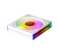 Harewtwy Ventilador ARGB para PC 120 mm,Ventilador para Caja PC,Ventiladores Refrigeración CPU PWM 4,Ventilador 3,5 V RGB,Ventilador 12 cm para Juegos,Inverso.