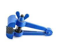 Harewtwy Visor de Banco de Mano Abrazadera Manual Tornillo de Banco Herramienta PlomeríA Tornillo Taller Herramienta para Tubos Manejar de Acero Abrazadera Resorte Alicates Base, 1 Piezas