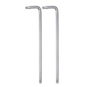 HARFINGTON 2 llaves de estrella Torx T30 a prueba de manipulaciones en forma de L de 6.3 pulgadas de largo brazo de acero de alto carbono herramienta de mano para automoción/reparaciones diarias