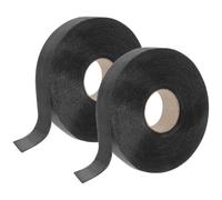 HARFINGTON 2 rollos de cinta adhesiva de reparación de asfalto de 33 pies x 2 pulgadas, cinta de reparación autoadhesiva de alta adherencia, sellador flexible para carreteras de cemento, calzadas,