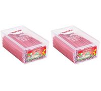 HARIBO BALLA STIXX FRESA Tarro de 200 piezas (Paquete de 2)