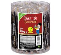 Haribo Bonner Gold - Juego de 150 barras (1 x 2,7 kg)