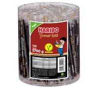 Haribo Bonner Oro Regaliz 150 Solo Lakritzstangen Veggie